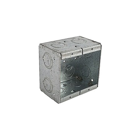 Abb Electrical Box, 33 cu. in., Masonry, Steel 2-MBS